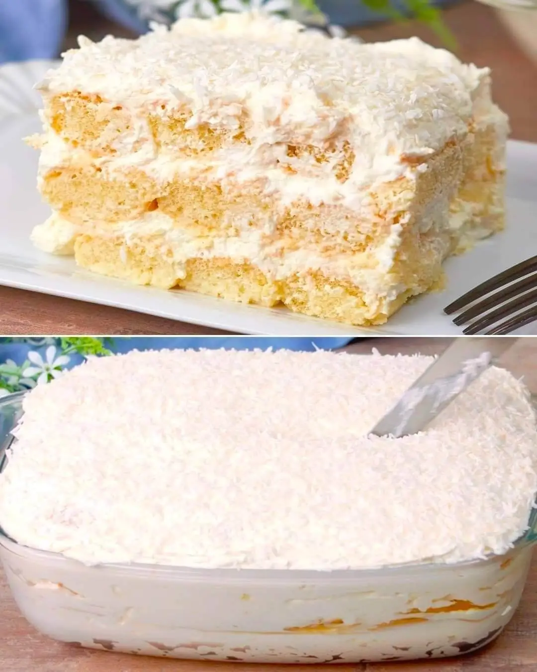 Creamy Tiramisu Heaven with mascarpone, coconut, and orange zest layers