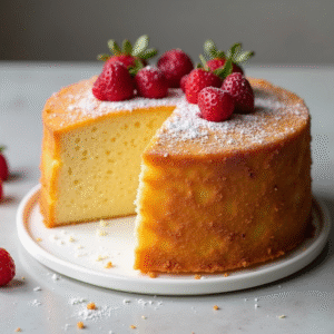 High and sponge cake recipe – fluffy homemade vanilla sponge cake with a light and airy texture, perfect for any occasion.