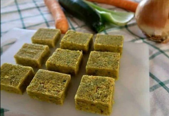 healthy vegetable stock cubes frozen