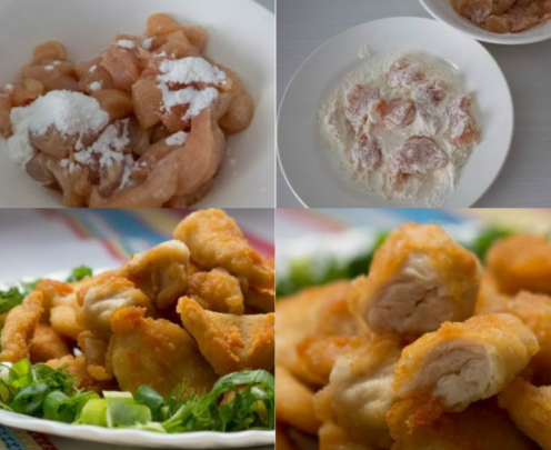 homemade crispy chicken nuggets golden and juicy