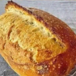 Classic homemade bread with soft crumb and golden crust