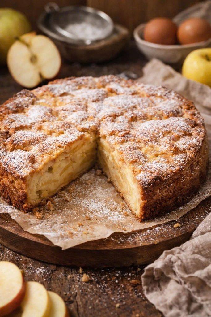 best moist apple cake recipe golden baked apple cake