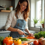 time saving kitchen hacks with organized ingredients in modern kitchen