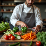 kitchen tricks professional chefs use while preparing vegetables in modern kitchen