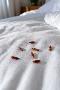 what is this on my bed mysterious small brown objects found on bedding