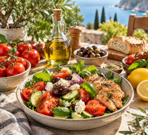 healthy tomato meal showing tomato health benefits