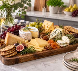 Fresh cheese ready to serve after proper storage