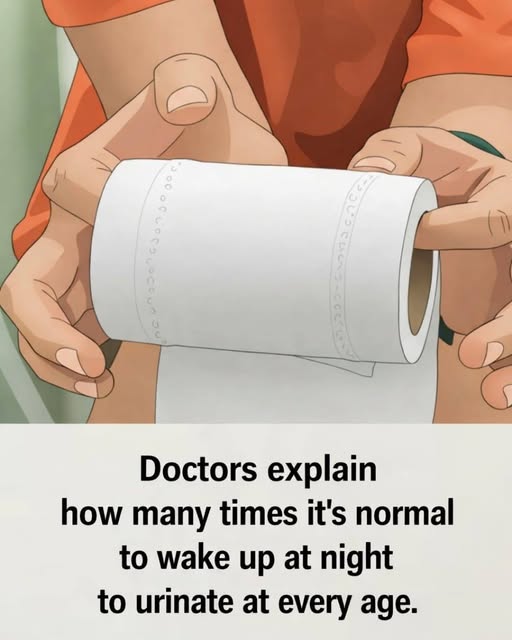 normal night urination frequency and nighttime bathroom habits
