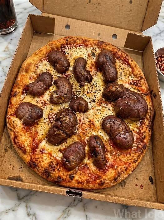 mushroom pizza recipe with melted cheese and mushrooms