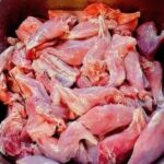 Fresh raw chicken pieces ready for safe preparation and cooking