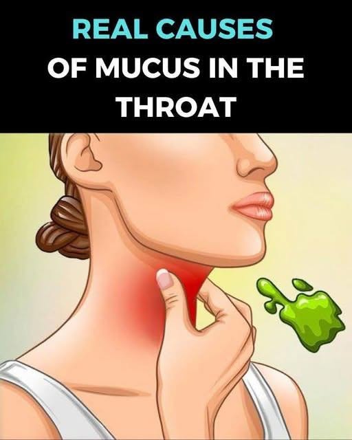 Mucus in throat causes and reasons for excess throat mucus buildup