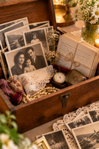 preserving memories after a family member dies with photos and keepsakes