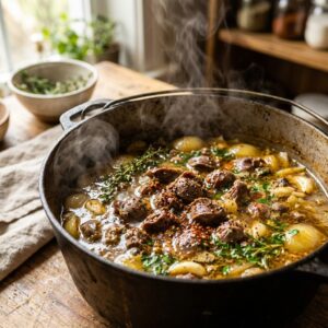 Are Chicken Gizzards Healthy – tender braised chicken gizzards with onions and herbs