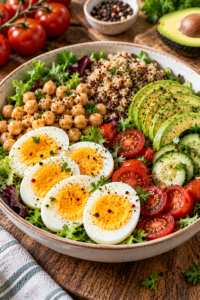 Benefits of eating hard-boiled eggs as part of a balanced meal